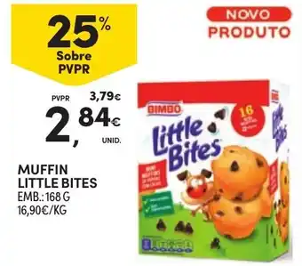 Continente Muffin little bites promoção