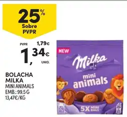 Continente Bolacha milka mini animals promoção