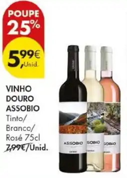 Pingo Doce vinho douro assobio tinto/branco/rosé promoção