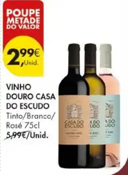 Pingo Doce vinho douro casa do escudo promoção