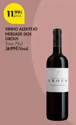 Pingo Doce vinho alentejo herdade dos grous promoção