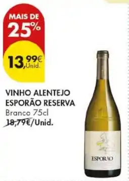 Pingo Doce vinho alentejo esporão reserva promoção