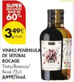Pingo Doce vinho península de setúbal bocage promoção