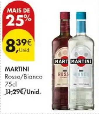 Pingo Doce martini rosso/bianco promoção