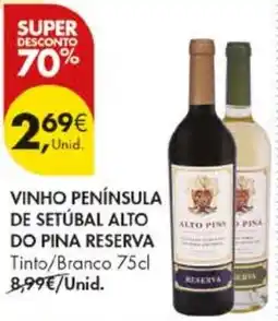 Pingo Doce Vinho península de setúbal alto do pina reserva promoção