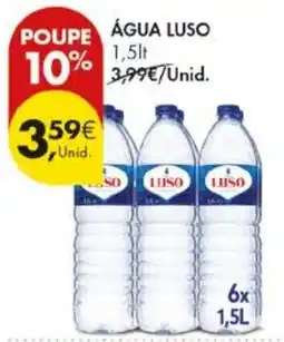 Pingo Doce Água Luso promoção