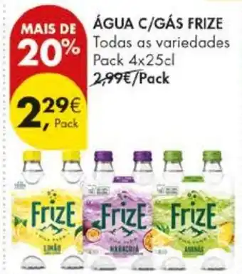 Pingo Doce Água c/gás frize promoção