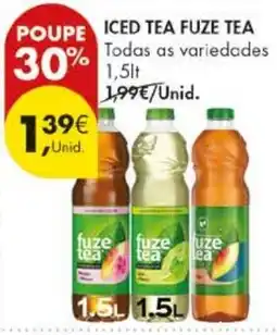 Pingo Doce Iced tea fuze tea promoção