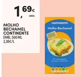 Continente molho bechamel continente promoção