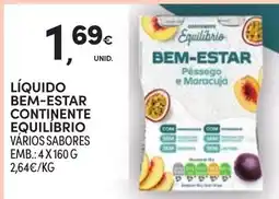 Continente Líquido bem-estar continente equilíbrio promoção