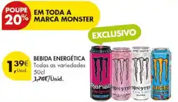 Pingo Doce bebida energética monster promoção