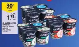 Continente Iogurte grego danone coco/morango/natural promoção