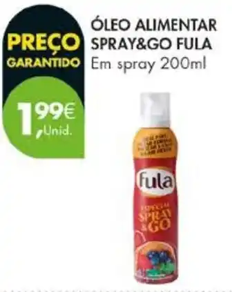 Pingo Doce óleo alimentar spray&go fula promoção
