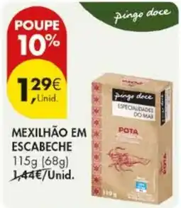 Pingo Doce Mexilhão em escabeche pingo doce promoção