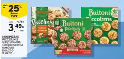 Continente Buitoni mini pizzas piccolinis promoção