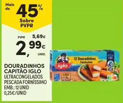 Continente douradinhos capitão iglo promoção