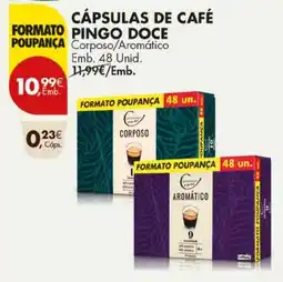 Pingo Doce Cápsulas de café pingo doce promoção