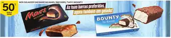 Continente Mars Ice Cream promoção