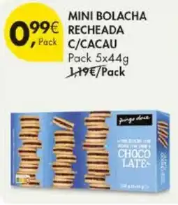 Pingo Doce Mini bolacha recheada c/cacau promoção
