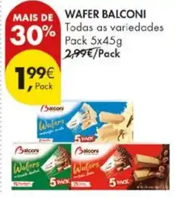Pingo Doce Wafer balconi promoção