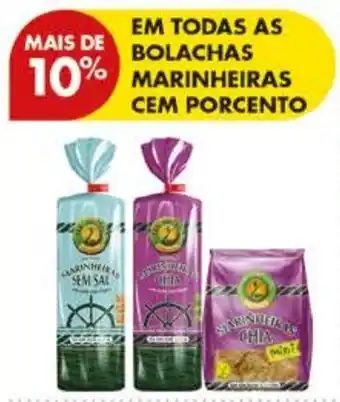 Pingo Doce Bolachas marinheiras cem porcento promoção