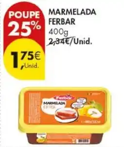 Pingo Doce Marmelada ferbar promoção