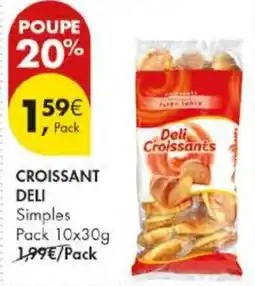 Pingo Doce Croissant deli simples promoção