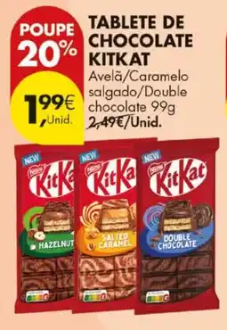 Pingo Doce tablete de chocolate kitkat promoção