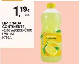 Continente Limonada continente promoção