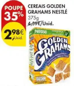 Pingo Doce Cereais golden grahams nestlé promoção