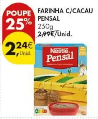 Pingo Doce Farinha c/cacau pensal promoção