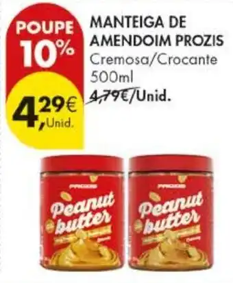 Pingo Doce Manteiga de amendoim prozis promoção