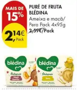 Pingo Doce puré de fruta blédina promoção
