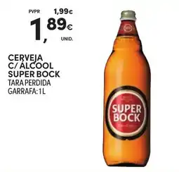 Continente Cerveja c/ álcool super bock promoção
