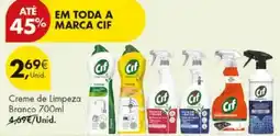 Pingo Doce Creme de limpeza branco cif promoção
