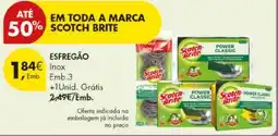 Pingo Doce esfregão scotch brite promoção