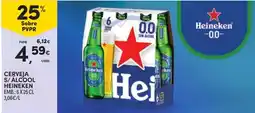 Continente Cerveja s/ álcool heineken promoção