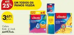 Pingo Doce panos vileda promoção