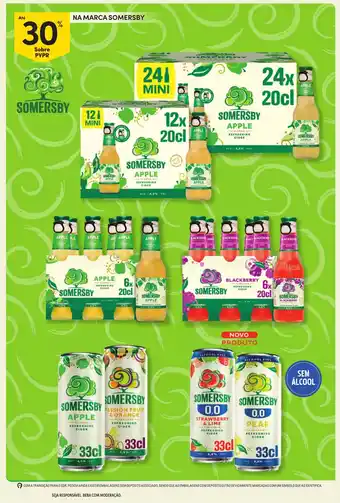 Continente Somersby apple promoção