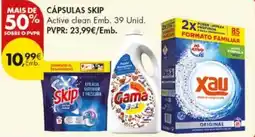 Pingo Doce Cápsulas skip active clean promoção