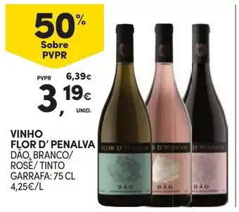 Continente vinho flor d'penalva promoção