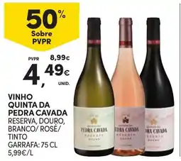 Continente vinho quinta da pedra cavada promoção