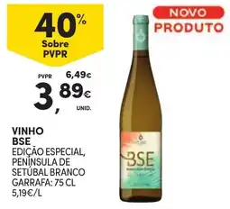 Continente Vinho bse edição especial, península de setúbal branco promoção