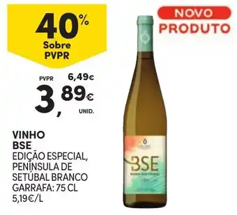 Continente Vinho bse edição especial, península de setúbal branco promoção