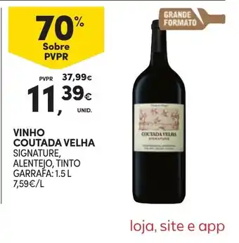 Continente Vinho coutada velha signature promoção