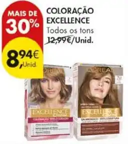 Pingo Doce Coloração excellence promoção