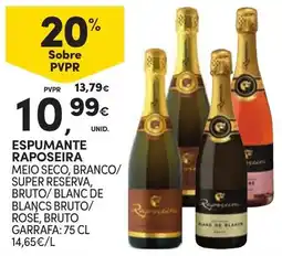 Continente Espumante Raposeira promoção