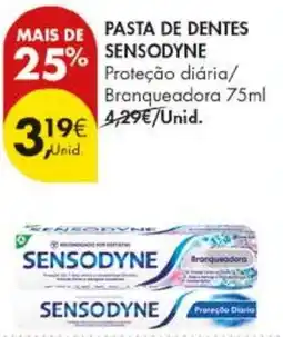 Pingo Doce Pasta de dentes sensodyne promoção