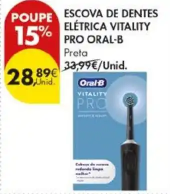 Pingo Doce escova de dentes elétrica vitality pro oral-b promoção