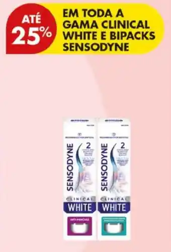 Pingo Doce sensodyne clinical white promoção